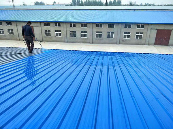库伦 彩钢瓦喷漆翻新工业厂房、仓库